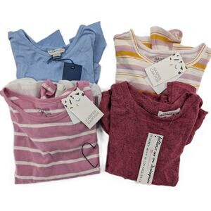 Girls Lot of 4 Tops Shirts Habitual Harper Canyon Ten Sixty Size 4/5